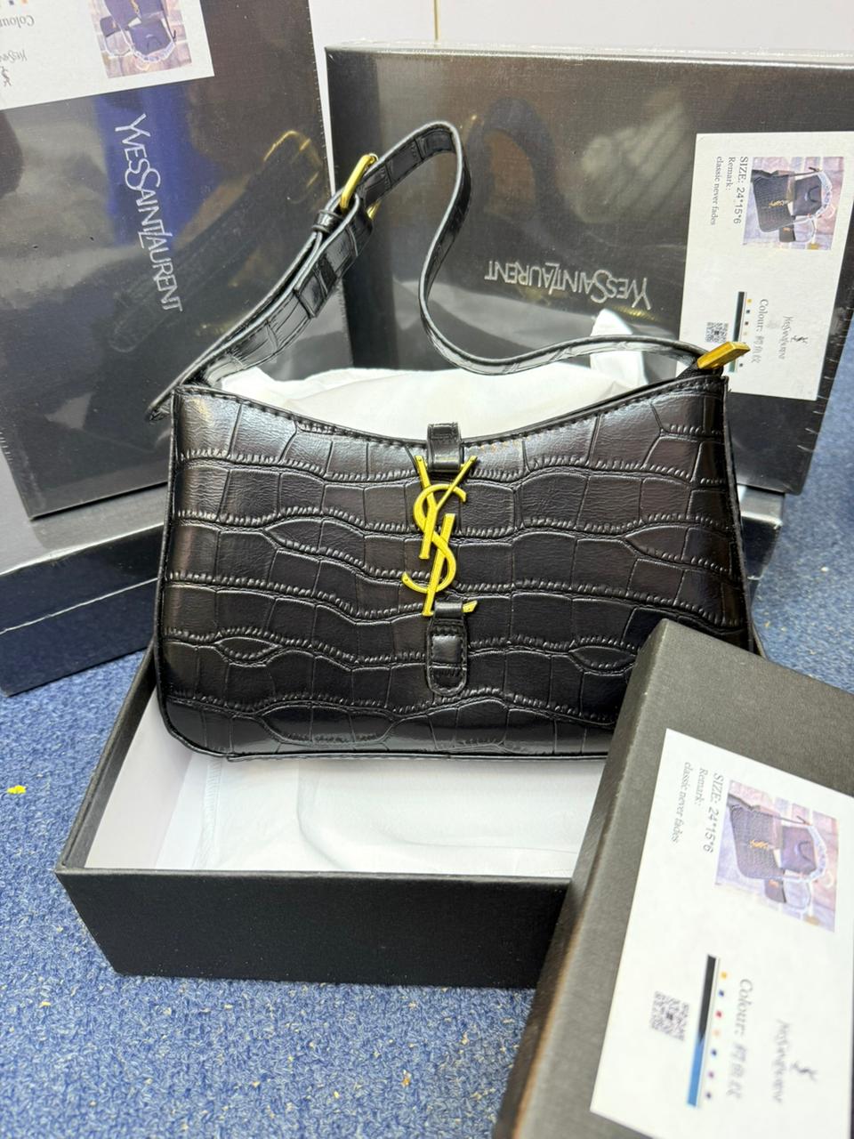 CROCODILE PRINT BAG